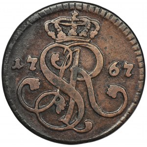 Poniatowski, Groschen Krakau 1767 G