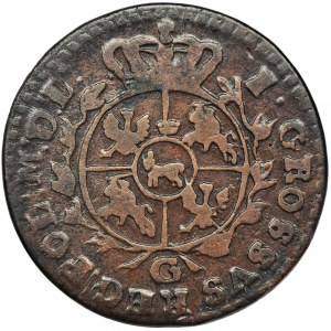 Poniatowski, Groschen Krakau 1767 G