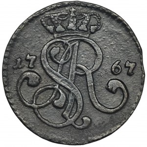 Poniatowski, Groschen Krakau 1767 G