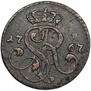 Poniatowski, Groschen Krakau 1767 G