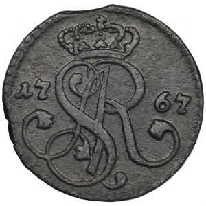 Poniatowski, Groschen Krakau 1767 G