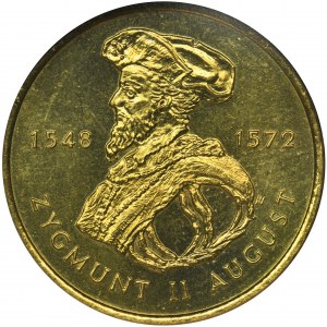 2 złote 1996 Zygmunt II August - ECC MS67