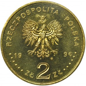 2 złote 1996 Zygmunt II August - ECC MS67