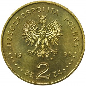2 złote 1996 Zygmunt II August - ECC MS66