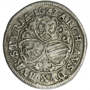 Austria, Ferdinand II, 3 Kreuzer Graz 1629