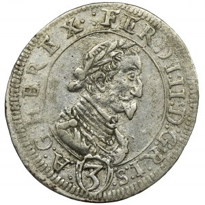 Austria, Ferdinand II, 3 Kreuzer Graz 1624