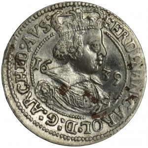 Austria, Ferdynand Karol, 3 Krajcary Hall 1639