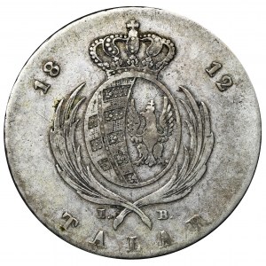 Duchy of Warsaw, Thaler Warsaw 1812 IB