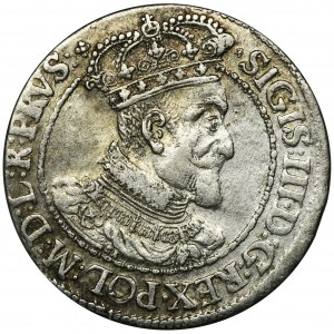 Sigismund III Vasa, 1/4 Thaler Danzig 1617 - PRVS:+