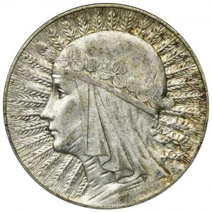 Głowa Kobiety, 5 złotych Warszawa 1934