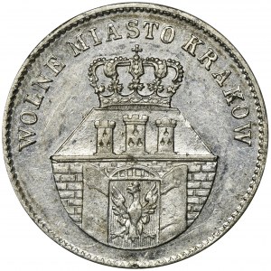 Free City of Krakau, 1 zloty 1835