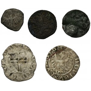 Set, Polish Kingdom and related (5 pcs.)