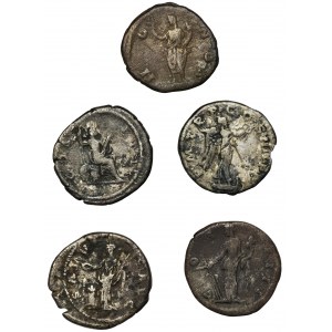 Set, Roman Imperial, Denarius (5 pcs.)