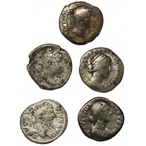 Set, Roman Imperial, Denarius (5 pcs.)