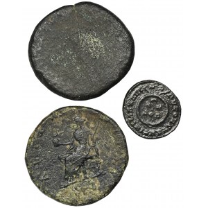 Set, Roman Imperial, Bronze (3 pcs.)