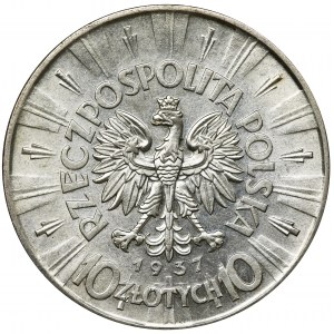 Pilsudski, 10 zloty 1937