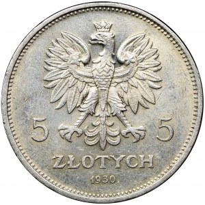 Sztandar, 5 złotych 1930 - ładny