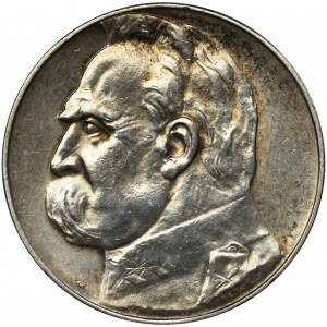 Piłsudski, 5 złotych 1938