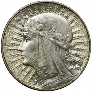 Głowa Kobiety, 5 złotych Warszawa 1934