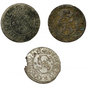 Set, Sigismund III Vasa, Schillings (3 pcs.)