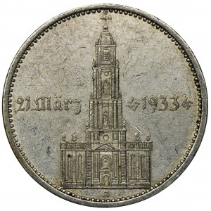 Germany, Third Reich, 5 Mark Berlin 1934 A