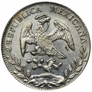 Mexico, Republic, 8 Reales 1894 Mo AM