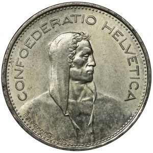 Switzerland, 5 Francs Berno 1966 B