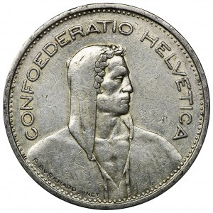 Switzerland, 5 Francs Berno 1932 B