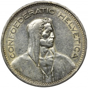 Switzerland, 5 Francs Berno 1932 B
