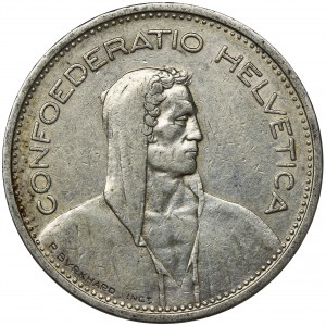 Switzerland, 5 Francs Berno 1932 B