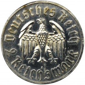 Germany, Weimar Republic, 2 Mark Berlin 1933 A