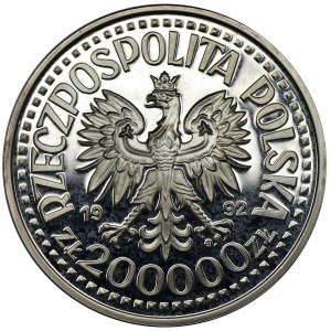 200.000 złotych 1992 Władysław Warneńczyk