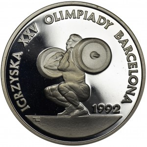 200.000 złotych 1991 Igrzyska XXV Olimpiady Barcelona 1992 - Podnoszenie ciężarów