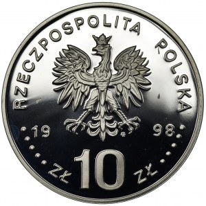 10 złotych 1998 Zygmunt III Waza