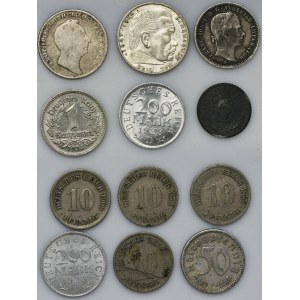 Set, Germany and Austria (12 pcs.)