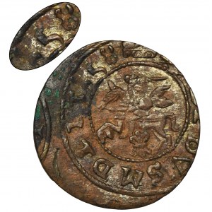 John II Casimir, Imitation of schilling from Suceava mint, date 158 - UNLISTED