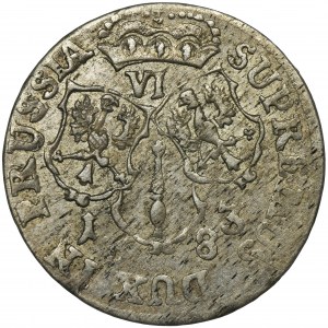 Germany, Brandenburg-Prussia, Friedrich Wilhelm, 6 Groschen Konigsberg 1683 HS