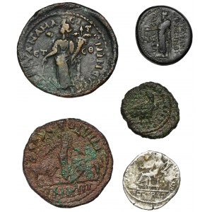 Set, Roman Imperial and Roman Provincial (5 szt.)