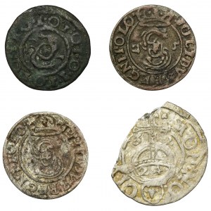 Set, Sigismund III Vasa and Gustav Adolph (4 pcs.)