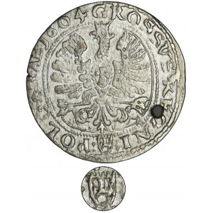 Sigismund III Vasa, Groschen Krakau 1604 - UNLISTED