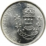 Set, San Marino, 500 and 1.000 Lira 1981 (3 pcs.) - original box