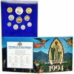 San Marino, Vintage set 1993, 1994, 1995 (30 pcs.) - original case