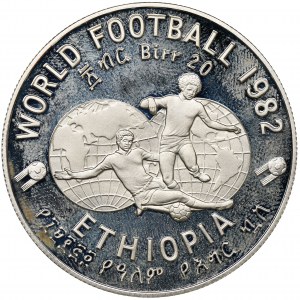 Etiopia, 20 Birr 1982 Mistrzostwa Świata 1982