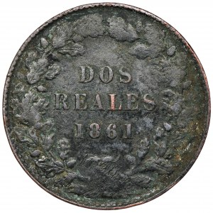 Argentina, Argentine provinces, 2 Reals 1860