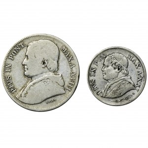 Set, Vatican, Pius IX (2 pcs.)