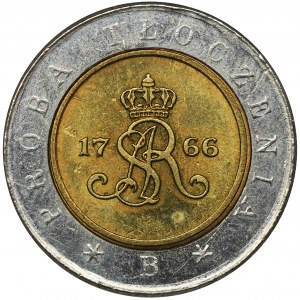 PRÓBA tłoczenia, 5 złotych 1994 B