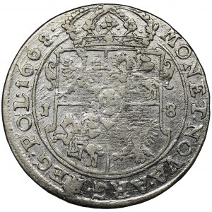 John II Casimir, 1/4 Thaler Bromberg 1668 TLB