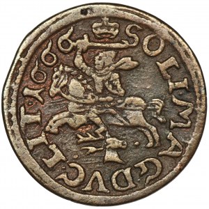 John II Casimir, Schilling Kaunas 1666 - ex.Marzęta