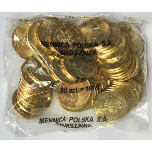 2 złote 2012 - Polacy Ratujący Żydów - Worek menniczy (50szt.)