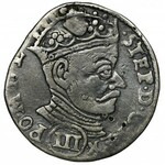 Stephan Bathory, 3 Groschen Vilnius 1582 - (III), RARE